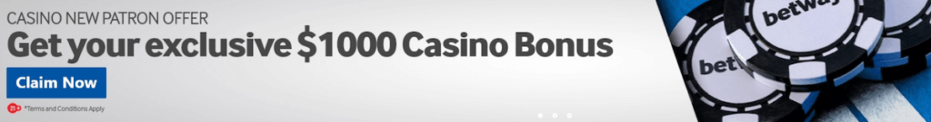 Betway Casino welcome bonus offer 