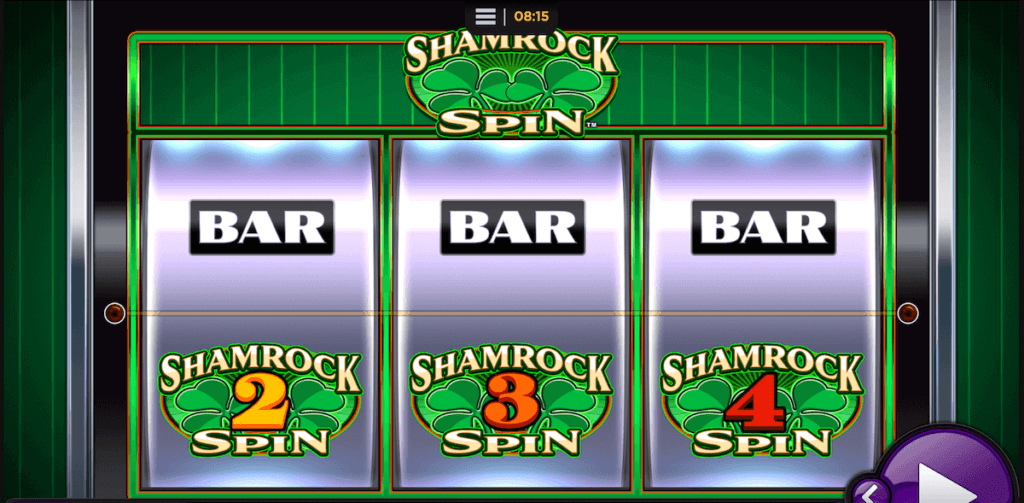 Shamrock Spin online slot by Everi