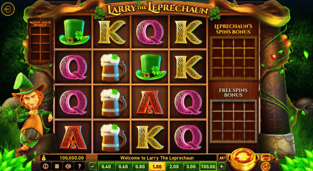 Larry the Leprechaun online slot