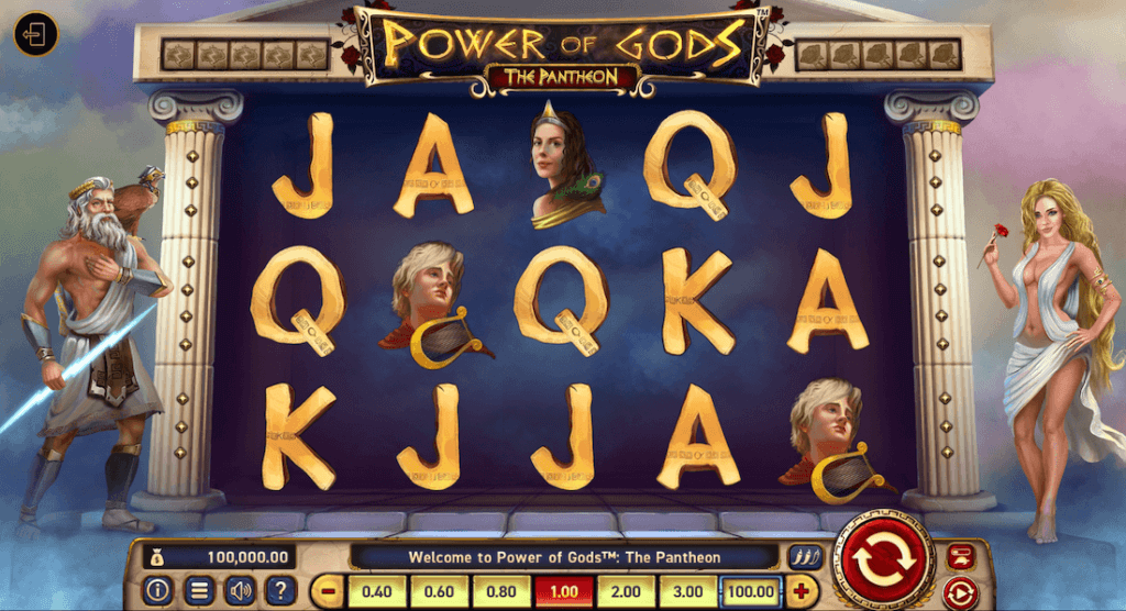 Power of Gods The Pantheon online slot