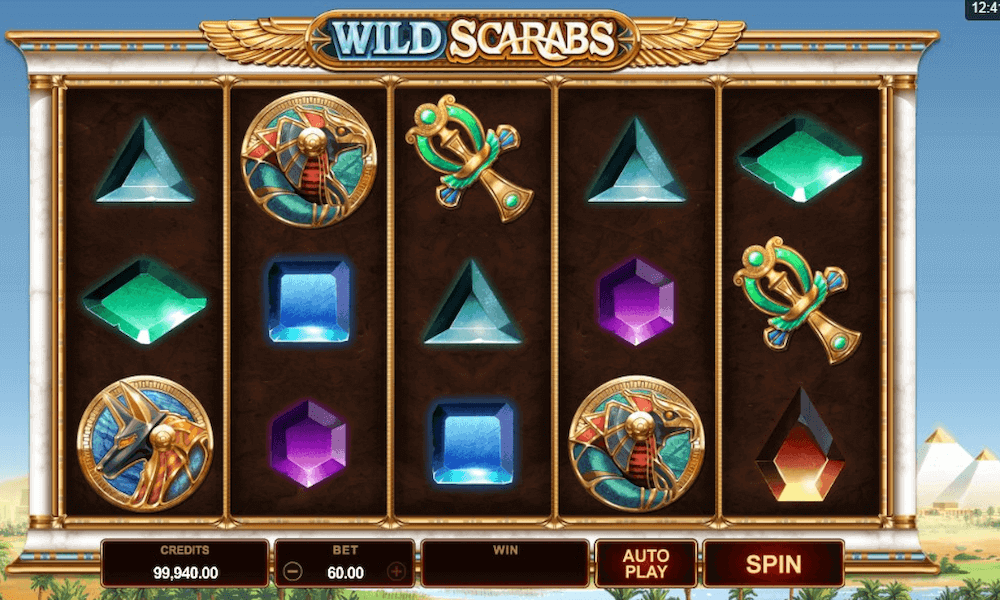 Wild Scarabs gameplay