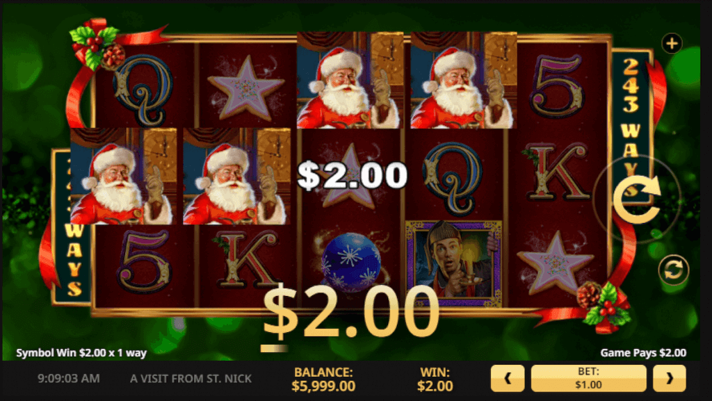 A Visit from St. Nick slot