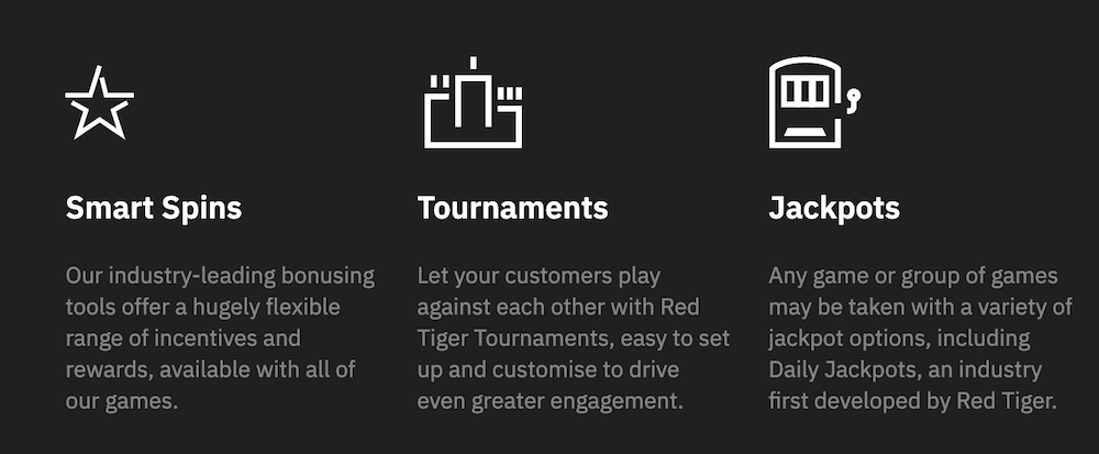 Red tiger bonuses and jackpots