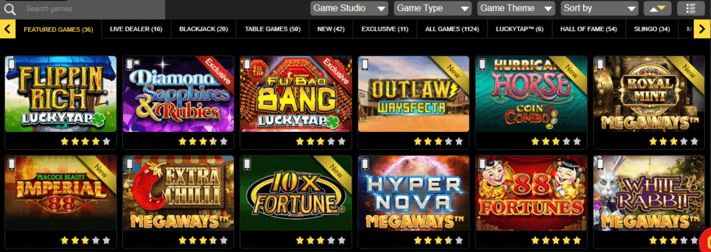 Golden Nugget Games 