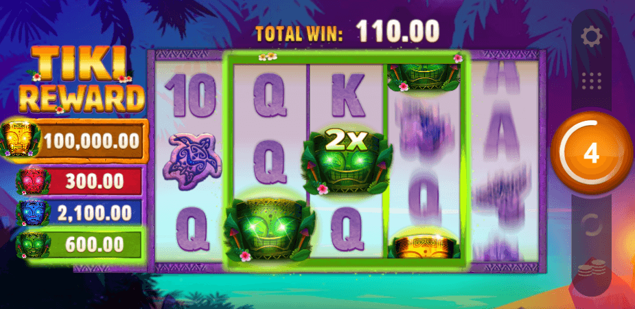 More Tiki Reward Slot Features 