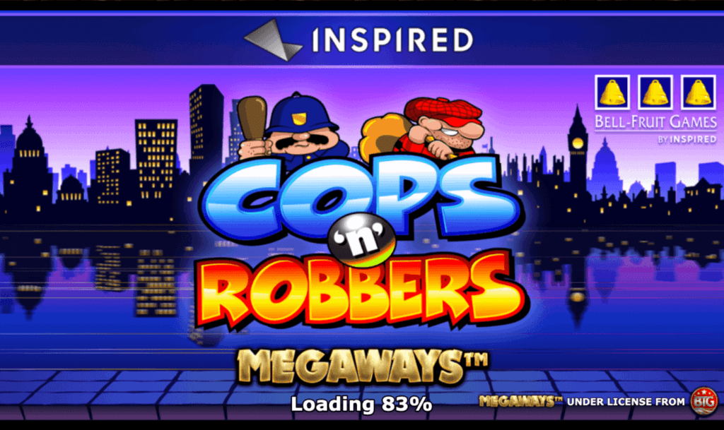 Cops 'n' Robbers Megaways load screen