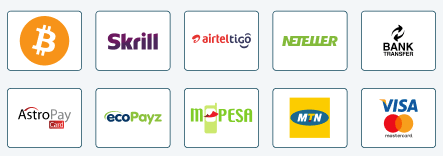 logos to different payment methods
