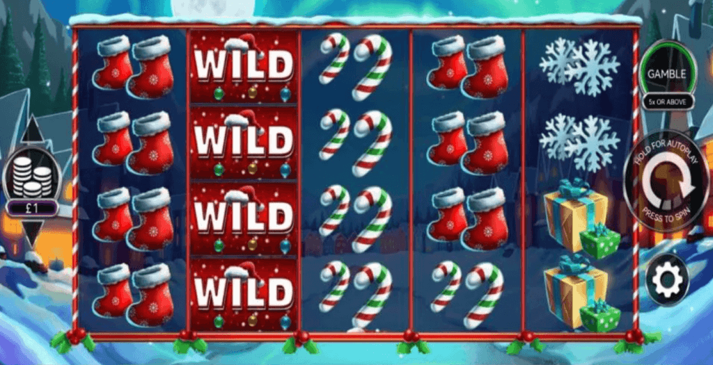 Santa Stacked Free Spins Symbols