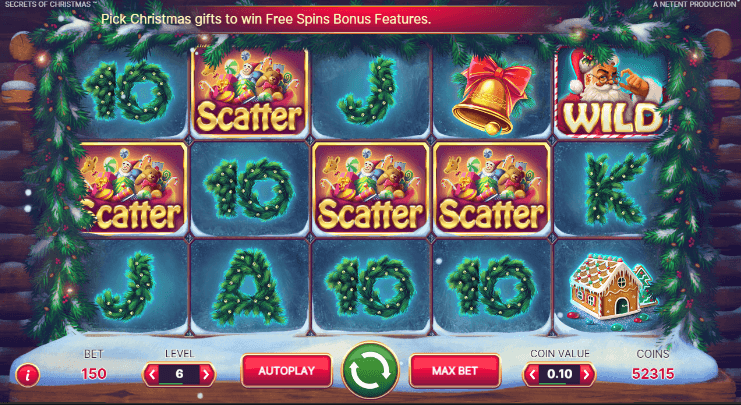 Christmas slot - Secrets of Christmas 