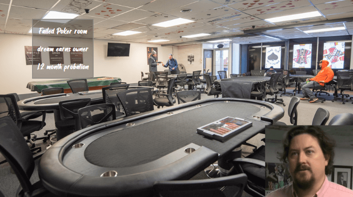 Pro player slapped with 12 months probation for operating illegal poker room
