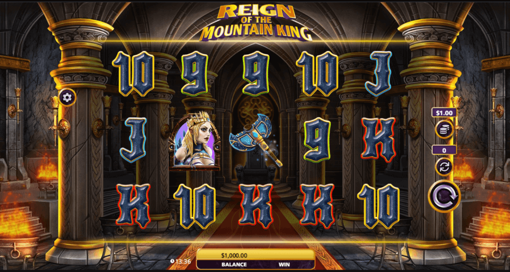 Reign of the Mountain King slot demo