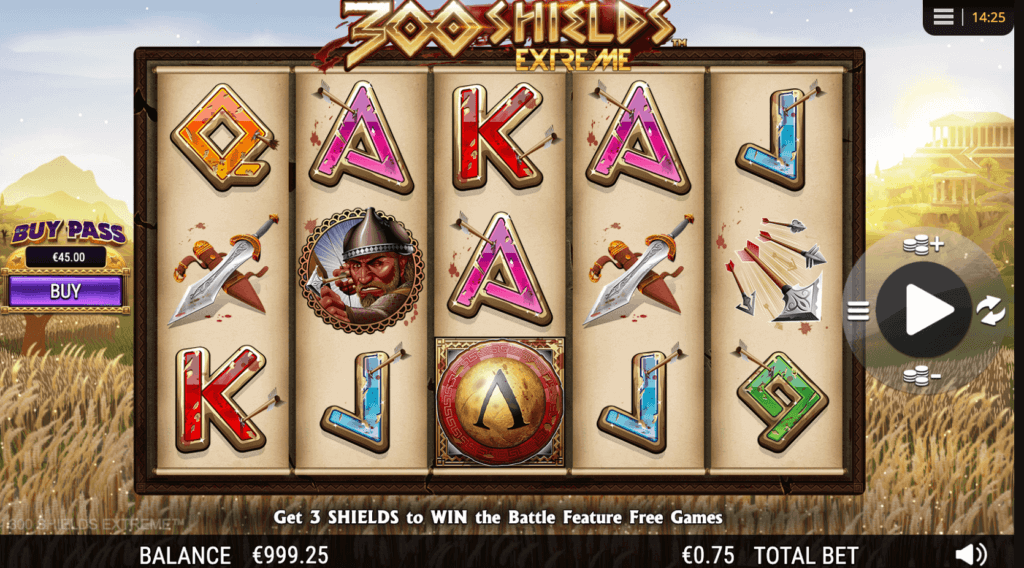 300 Shields Extreme slot demo