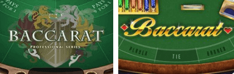 baccarat games at caesars pa