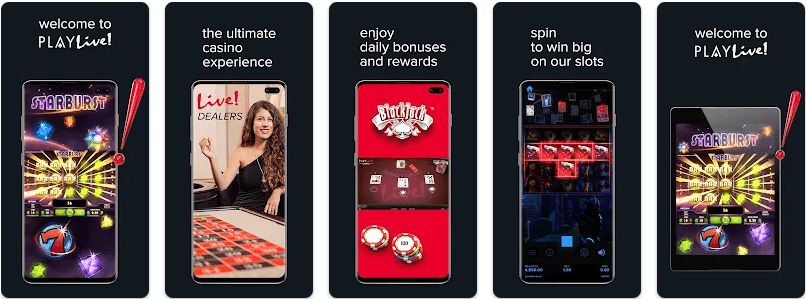 PlayLive! Casino review - casino app
