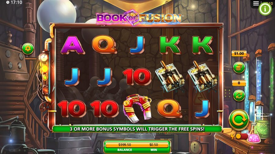 Book Of Fusion slot by light & wonder